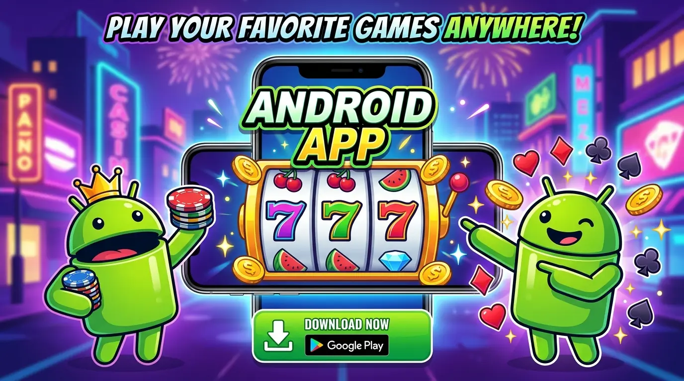 Lucky wins casino på Android