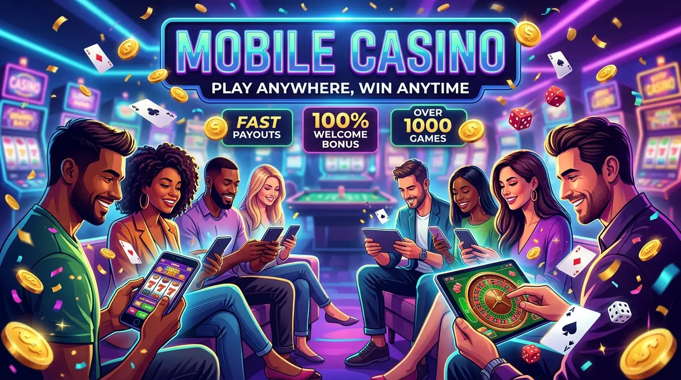 Lucky wins casino på mobil
