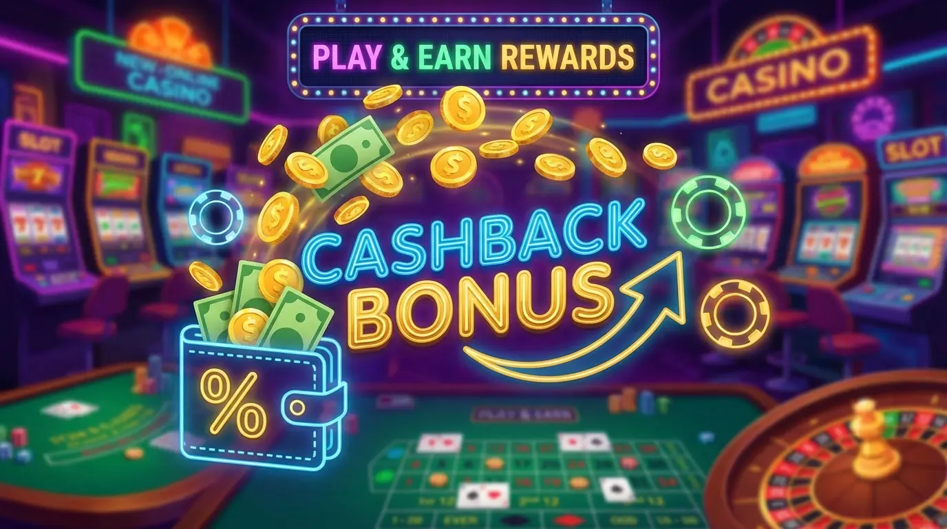 Cashback bonus Lucky wins casino