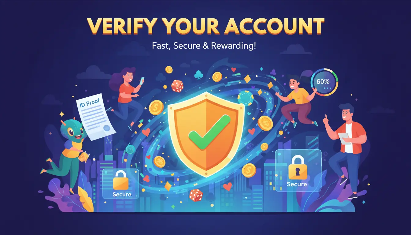 Verifisering Lucky wins casino