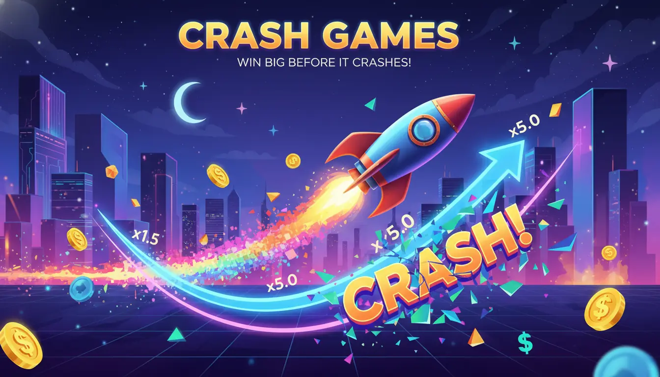 Crash games Lucky wins casino